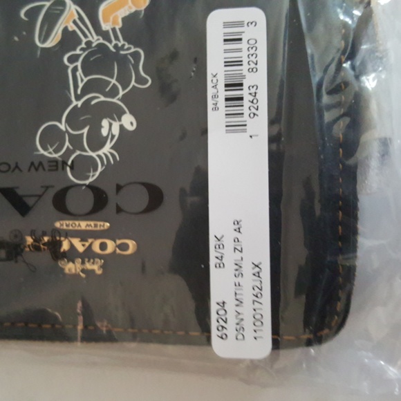 COACH MICKEY MOUSE WALLET - Picture 4 of 11